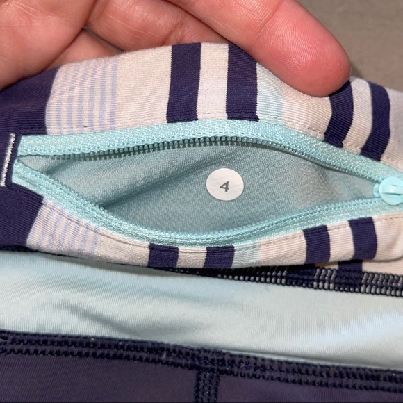 Lululemon Run: A Marathon Crop II in Cadet Blue - Picture 7 of 7